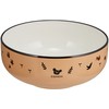 "The Bear's School" Harmony Coating Bowl, Diameter 4.7 inches (12