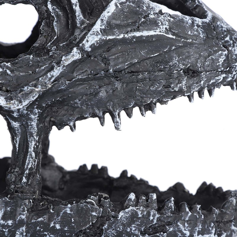 Resin Reptile Hide Cave Snake Skull Simulation Hideout Landscape for
