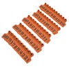 100Pcs TPU Pig Cow Ear Tag with Number 001‑100 Ear