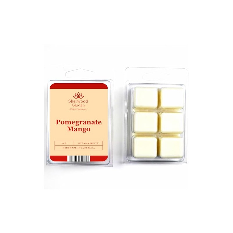 Sherwood Garden Home Fragrances Pomegranate Mango Soy Wax Melts 70