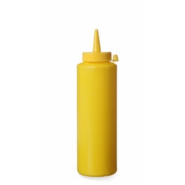 HENDI Dispenser bottles, yellow, ⌀50x(H)185 mm, 0.2 L