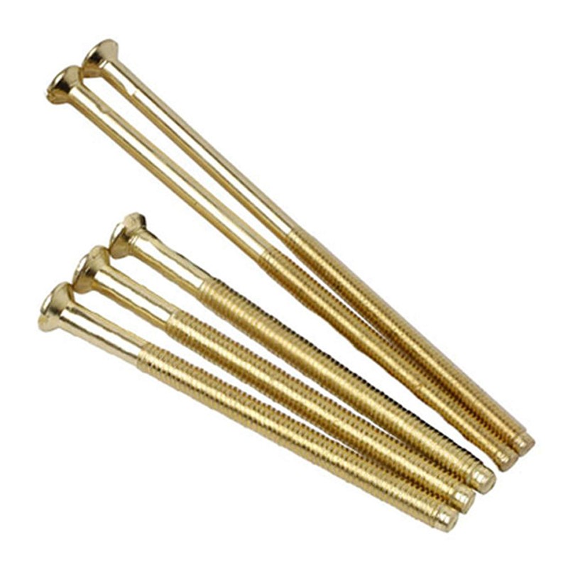Brass Electrical Screws Long 50mm, 75mm Electrical Socket Switch Screw