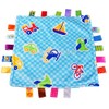 Taggies Little Taggies Blanket, Blue Vehicles by Taggies