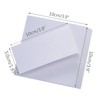 Bememo 50 Pieces White Table Cards Name Place Cards for