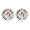 SPOROLWE 2PC Oven/Grill Safe Meat Thermometer,Extra Large 2.5-inches Dial, Temperature
