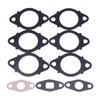 Hconcet New Exhaust Manifold Gaskets with Bolts Compatible with Cummins