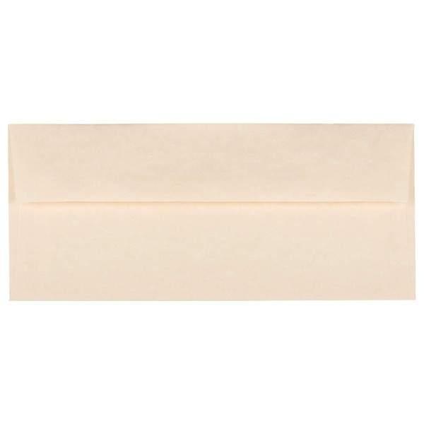 JAM PAPER #10 Business Parchment Envelopes - 4 1/8 x