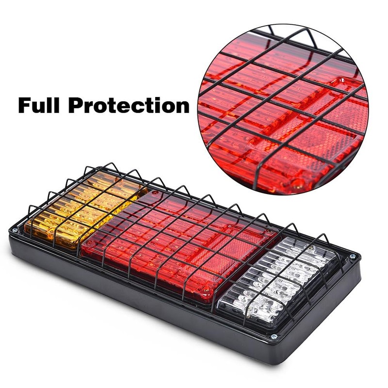 G-PLUS 2pcs 40 LED Tail Turn Signal Brake Reverse Running