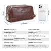 Leather Code Lock Clutch Bag for Men Large Capacity Clutch