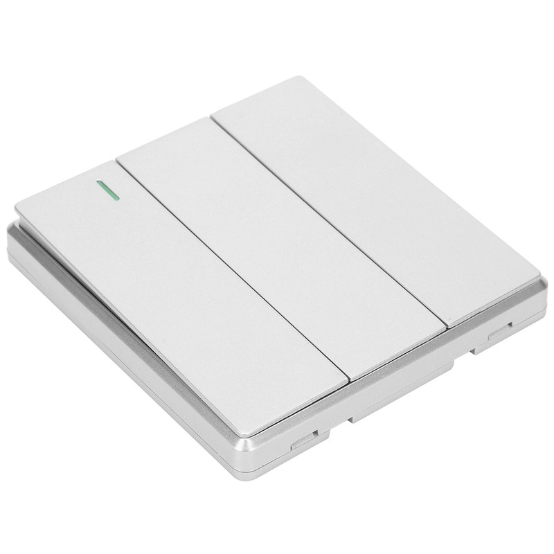TDL‑9987‑3 Wireless Switch Remote Control 3 Button Panel Wall Mounted