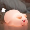 Myratts Cute Pig Night Light, 3 Level Dimmable Nursery Nightlight,