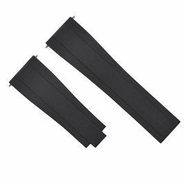 20-21-22MM RUBBER WATCH BAND STRAP FOR DATEJUST DAYTONA SUBMARINER GMT + CLASP