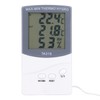Digital Hygrometer Thermometer, Indoor & Outdoor Temperature Monitor, Temp Humidity