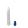 (30 Pack, Multi Color Caps) 30ml PE Pen Plastic Bottle