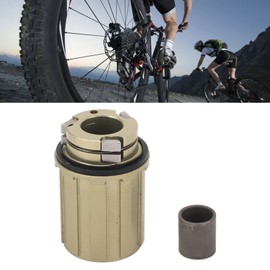Jiawu Road Bike Freewheel Body Aluminium Alloy Stable Strong 2 Bearings 12 mm Bore Diameter Bicycle Cassette Body Tool for 11