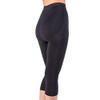 CzSalus CzSalus Anti Cellulite Slimming Capri Pants with Silver -