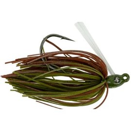 Grass Hero Jig - Color: Green Pumpkin, Weight: 1/4 oz