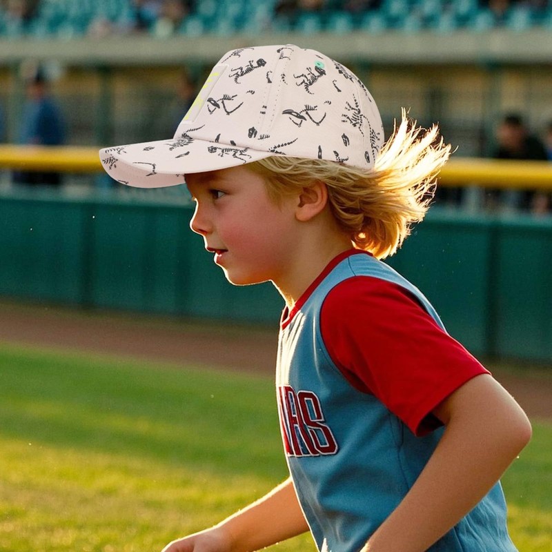 QKURT Boys Baseball Cap Sun Hat Summer Sports Cap UV
