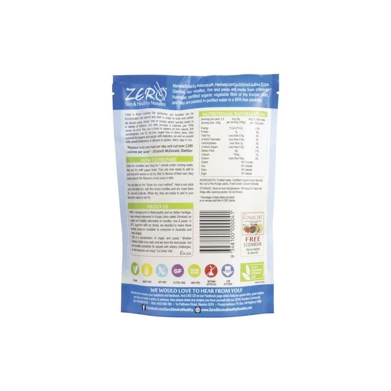 Zero Slim & Healthy Lasagne 400 g, Multicolour