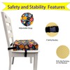 MEALOAYO Toddler Booster Seats for Kitchen Chair with Double Safer