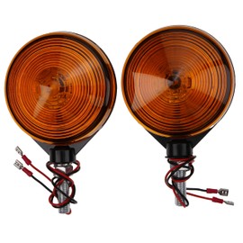 SUKATC 2PCS 3C081-75870 Amber Light Compatible with Kubota B L M Series Tractors B2320 B2620 B2650 B2920 B3000 B3200 B3300 B3350 L4740 L4760 L5040 L5060 L5240 L5460 L5740 M5040 M7040 M8540 M9540 M9960