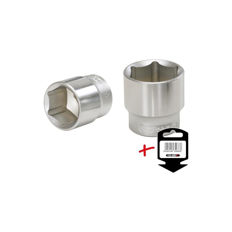 KS Tools 917.1213 1/2 Hexagonal Socket, 13 mm