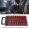 48 Piece Socket Organizer Tray 1/2 Inch X 14 Clips