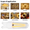 10Pcs G9 LED Bulb 3W 200LM Long Filament Bulbs for