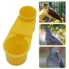 12 alimentadores automáticos de plástico para bebidas de pájaros, para