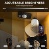 NIEGNOWOO LED Motion Sensor Puck Lights, Rechargeable Cabinet Lights, Stick