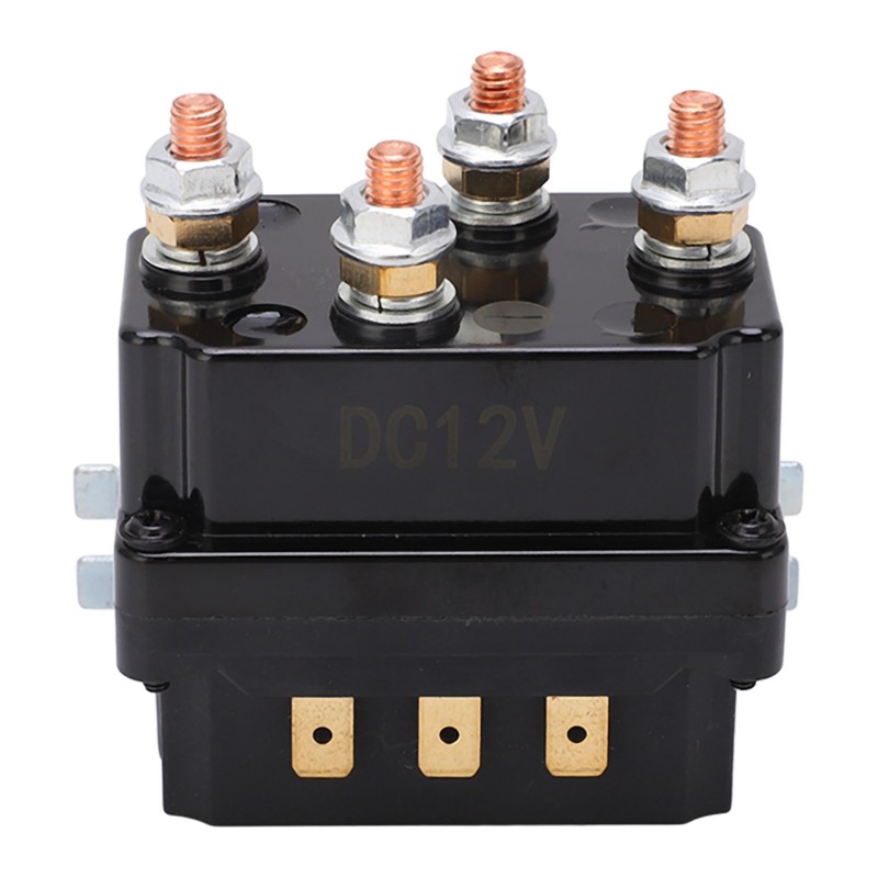 Winch Relay 250A Integrated Waterproof ABS Brass Electric Winch Relay
