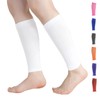 Novetec 2 Pairs Calf Compression Support, White
