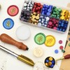 SWANGSA Wax Seal Kit, Olive Branch Wax Seal Stamp with