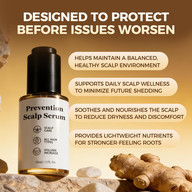 Hair Growth Serum Bundle - Plant-Based Scalp Care Formula With