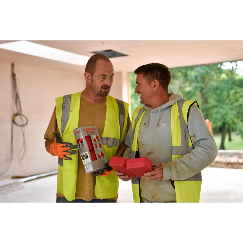 LadderPads - Anti-Slip Pads/Mitts for Standard Extension Ladders (1)