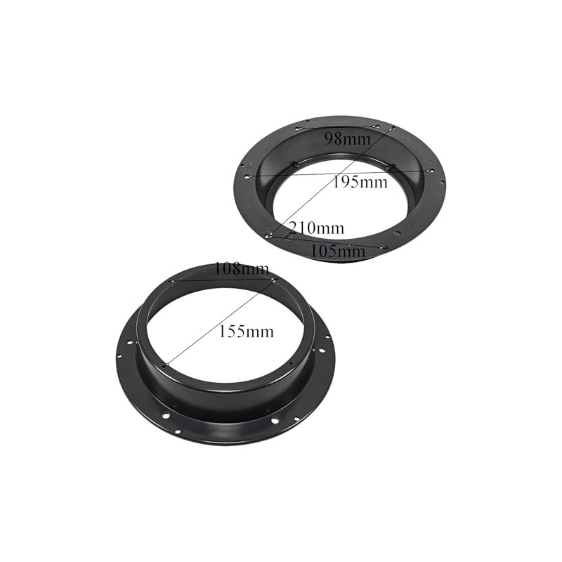 Speaker ADAPTOR / - VW Golf V Rings, T5, Passat