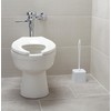 Rubbermaid Commercial Products 15" Toilet Brush, White, Toilet Bowl Brush
