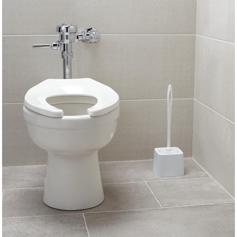 Rubbermaid Commercial Products 15" Toilet Brush, White, Toilet Bowl Brush