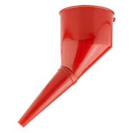 Red Angled Fuel Funnel – With fine mesh filter for easy refilling – Antistatic Lightweight Funnel – Practical and Versatile – Angled design that holds itself. Set by MYPURECORE