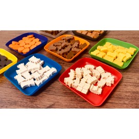 @Dokkoi_JP Dokkoi Flexible Token Tray for Board Game Card Game Accessories Flexible TPU Material (Multicolor)
