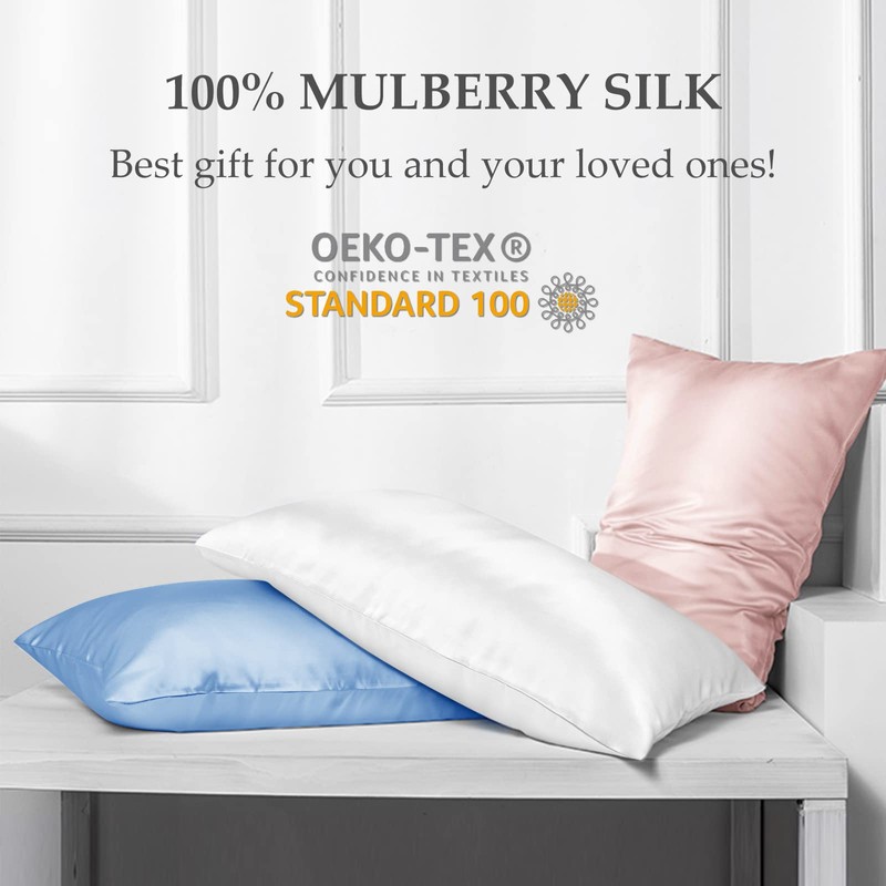 Olesilk, pillow case, 100% silk, cushion cover, hair and skin
