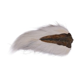 Hareline Dubbin Large Northern Bucktail (white)