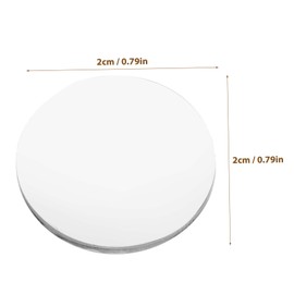 HOLIDYOYO 20pcs Convex Magnifier Lens Φmm Magnifying Lens for Telescopes Craft Work and Reading Easy to Use Interchangeable Accessories