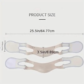 Silicone Double Chin Lift Strap, Face Lifting Bandage, Facial Tightening Belt, Facial Skin Care Tool