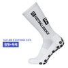 Lixada Soccer Socks, Set of 3, White + Blue +