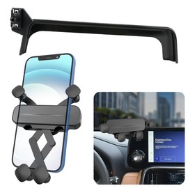 LUNQIN Car Phone Holder Mount for Lexus LX600 Accessories 2022 2023 2024 Auto Navigation Screen Bracket Interior Decoration Mobile Cell