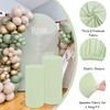 Juego de 3 fundas de pie de cilindro de elastano,