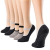 Debra Weitzner Womens Yoga Socks with Grips Nonskid Exercise Pilates