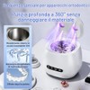 Pulitore Ultrasuoni, Display LED Timer Portatile Pulitore Ultrasuoni Apparecchio Denti,per