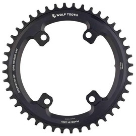 Wolf Tooth 110 BCD Asymmetric 4-Bolt Aero Chainring for GRX Cranks Drop-Stop ST 36T